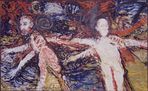 Abb. Adolf Frohner, Van Gogh & Cezanne versuchen zu fliegen, 1998